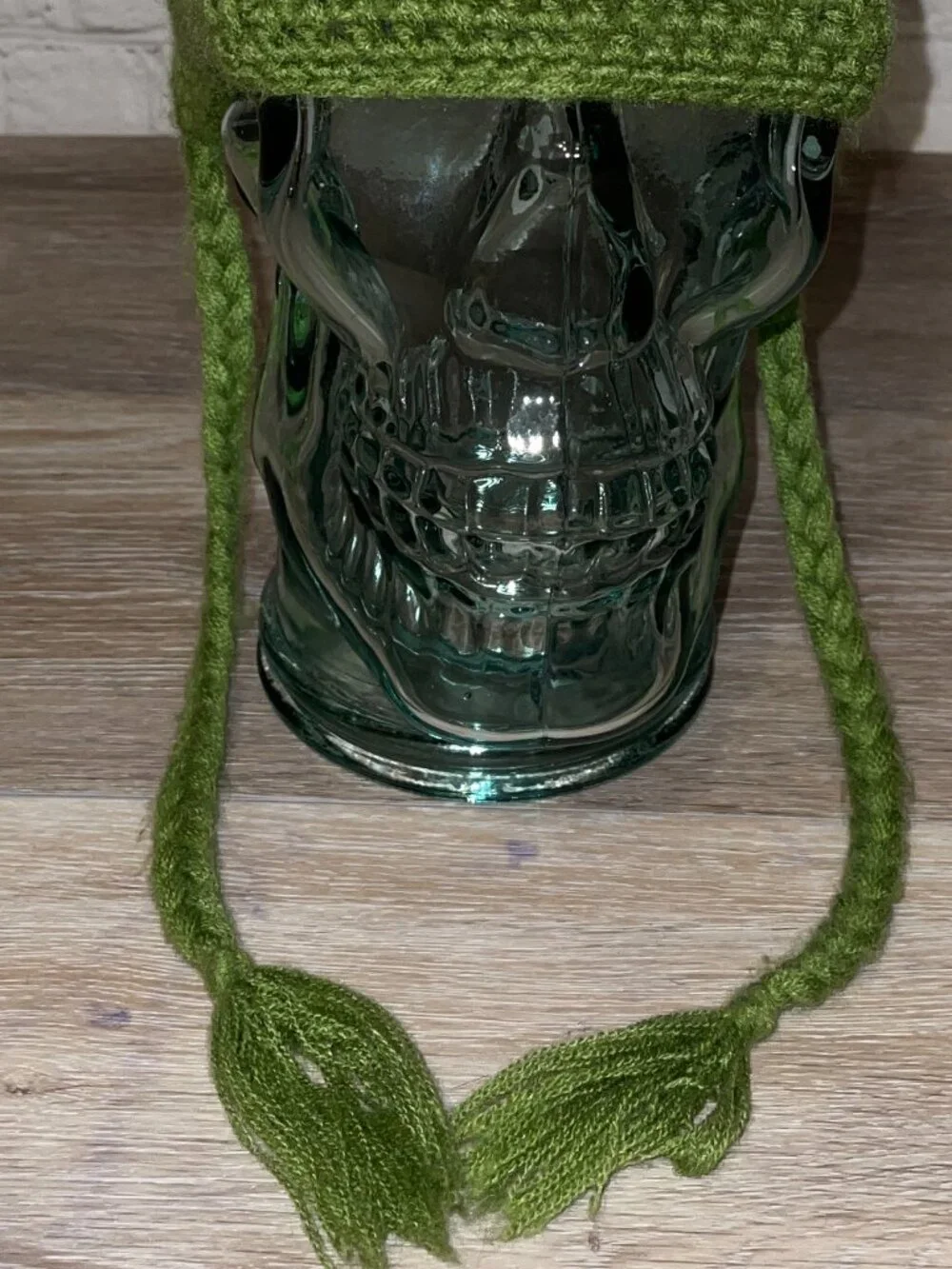 NEW HANDMADE TMNT LEONARDO CROCHET KNIT BEANIE CAP / HAT